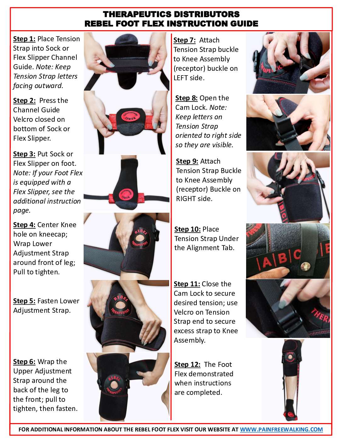 Foot Flex instructions